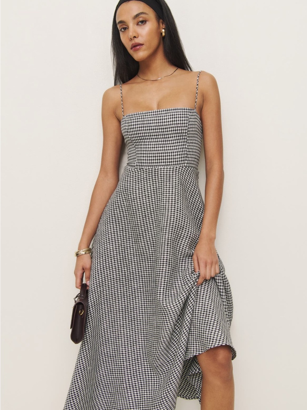 Reformation Monette Linen Dress